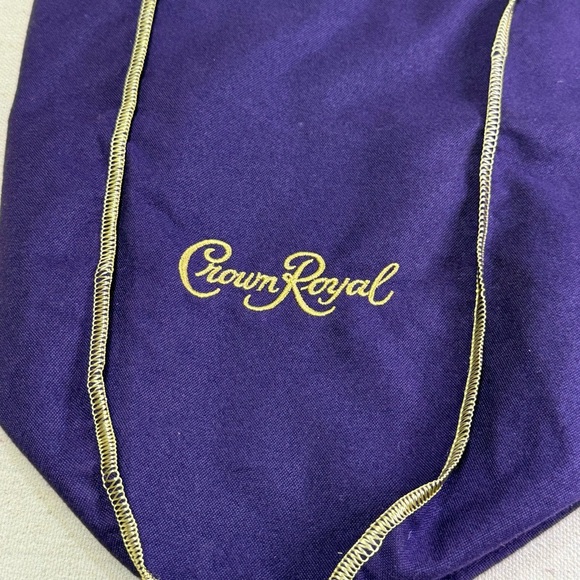 Crown Royal Purple Drawstring Bag - Picture 5 of 5